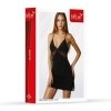 Zestaw sukienka i stringi 11012 czarna  S
